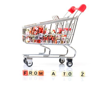 Shopping Cart, Concept of a Full Range of Products "From A to Z"
