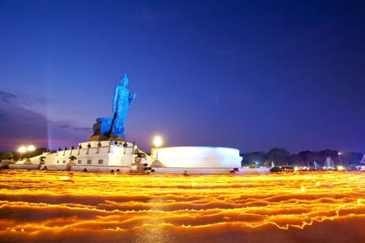 Makha Bucha Day in Thailand