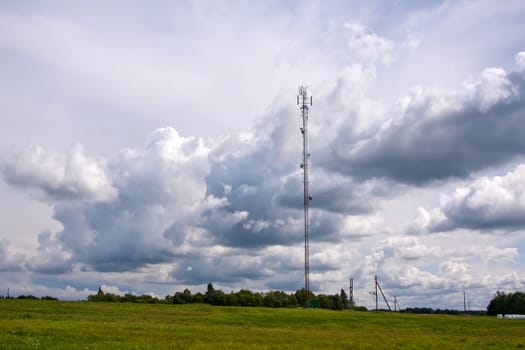 summer land sky horizon