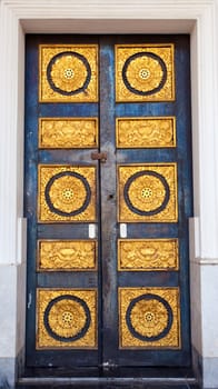 Old door of Thai style