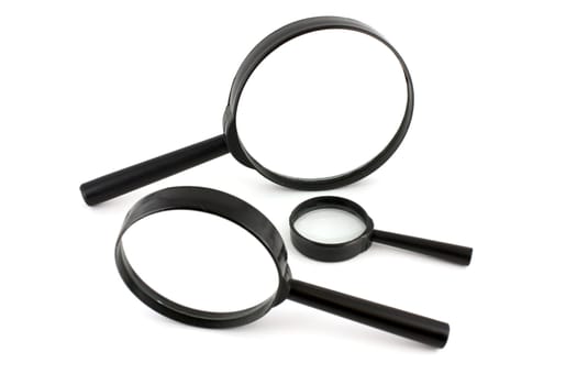 Three magnifiers