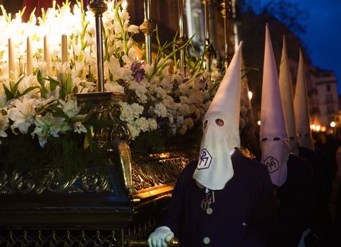 Close up image of Easter procession