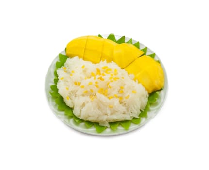 Sticky Rice Mango Thai Dessert
