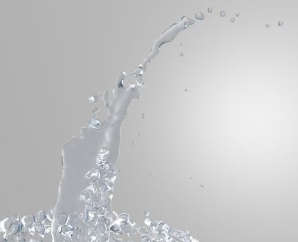 image of splashing water