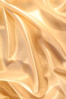 Smooth elegant golden silk can use as background