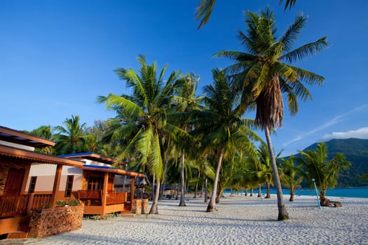 Resort on the beach of Thailand