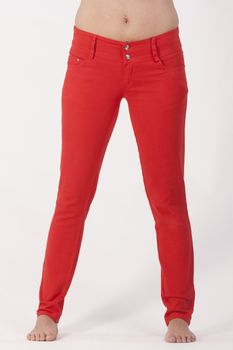 Red Ladies pants for every occasion and every figure