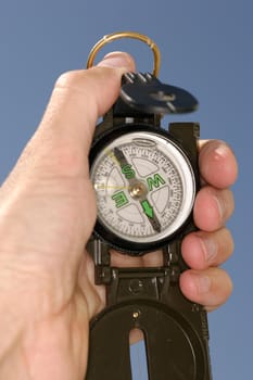 compass in hand



























