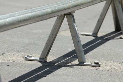 skateboarding rail