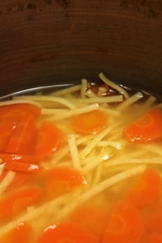 noodle soup texture
