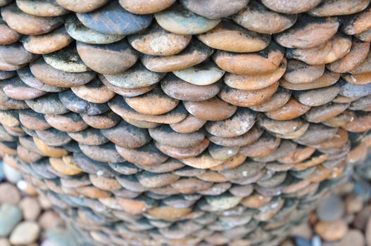 Pebble stone abstract background