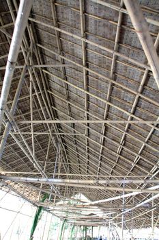 Roofs made from Bamboo