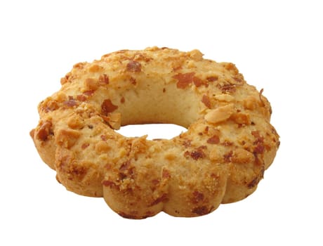 biscuit ring with peanuts