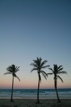 a beautiful tropical island scene in Cuba