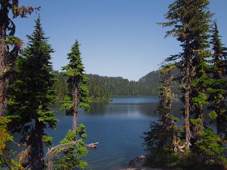 A photograph of mountain scenery.