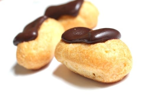 isolated eclairs