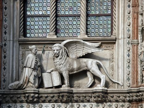  Venice. Winged Lion of St. Mark - symbol of Venice