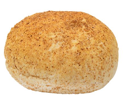   Bread on a white background