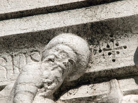 Venice - the unique beauty of the capitals of the columns of the Ducal Palace