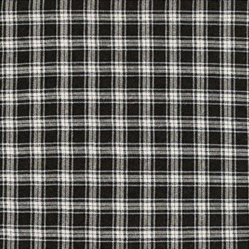 Black-white plaid pattern fabric texture. (High.res.scan.)