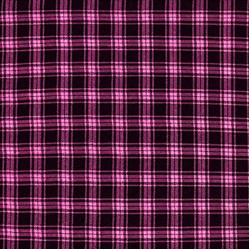 Black-pink plaid pattern fabric texture. (High.res.scan.)