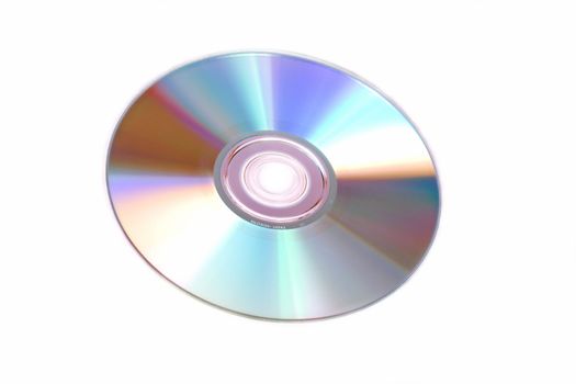 photography of a isolated cd rom