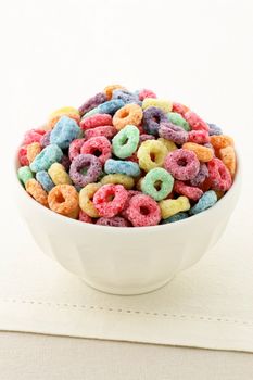 delicious and nutritious fruit cereal loops flavorful, healthy and funny addition to kids breakfast