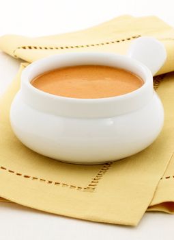 Smooth, creamy and  highly-seasoned french lobster bisque, this delicious cream soup of french origin is a classic, and can be made from lobster, crab, shrimp or crayfish.