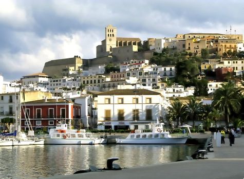 Port of the island of Ibiza, Balearic