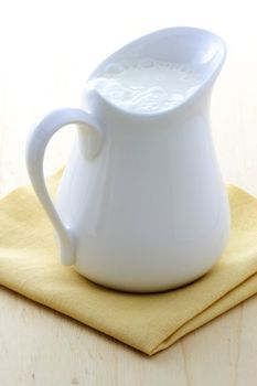 fresh and healthy soy milk jar made with organic soybeans 