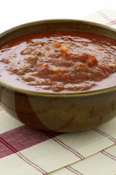 fresh chunky and delicious pasta sauce with beef, pork, lots of vegetables and tons of flavor.