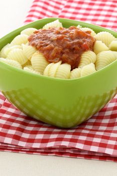 These italian pasta shells never fail to make a big impression, and the recipe is very easy and delicious served with marinara or meat sauces.