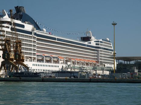 passenger ferry in venice