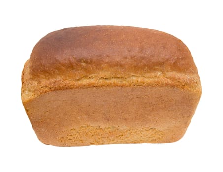 bread on a white background