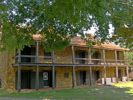 The old stone fort inNacogdoches Texas is on the Stephen F.Austin University