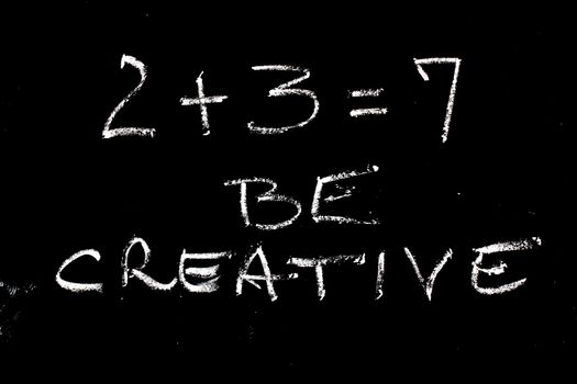 creative mathematical concept of success and increase