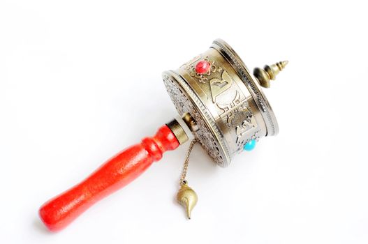 Tibetan prayer wheel
