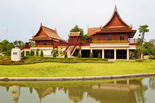 thai style house in Thailand