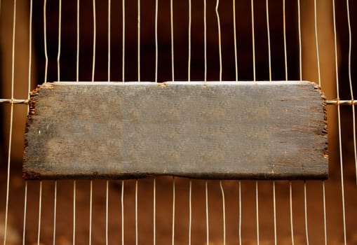 wood signboard