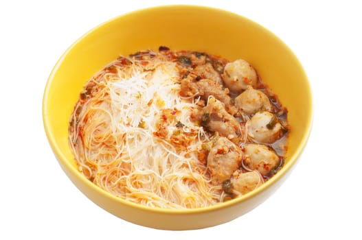 noodle with pork