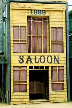 Saloon in Wild West style