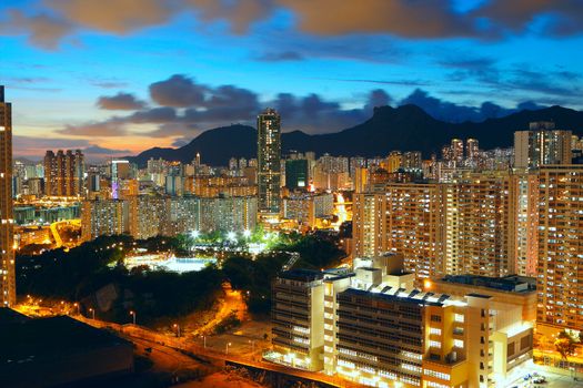 Hong Kong modern city