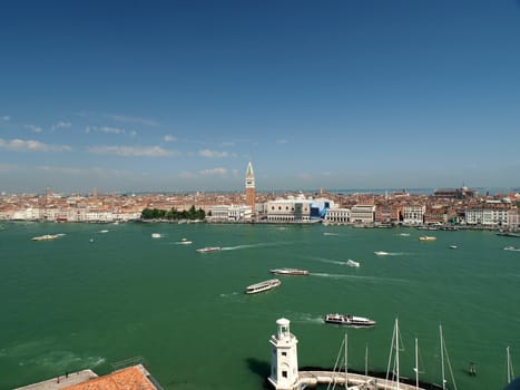 Venice - view from the tower of the church of San Giorgio Magiore