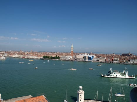 Venice - view from the tower of the church of San Giorgio Magiore
