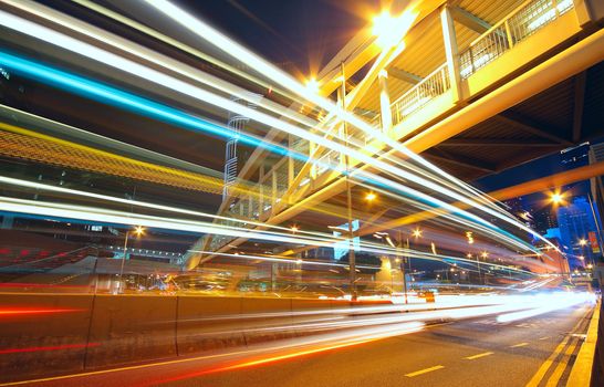 traffic city night
