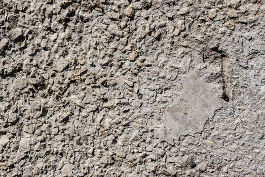 the old dirty gray concrete wall background