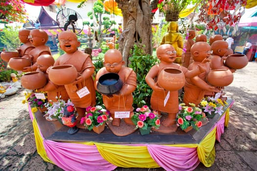 Monk Carving