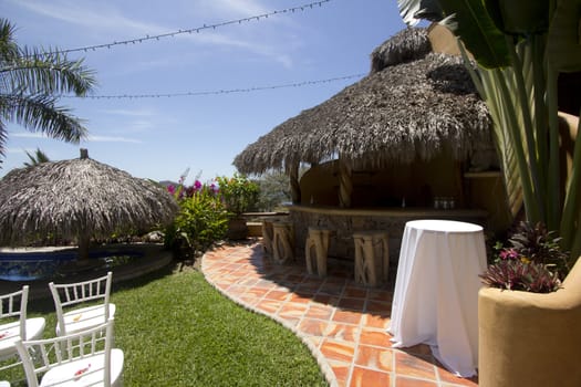 A mexico resort bar