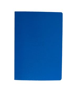 Blue book isolated 