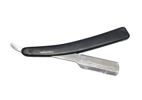 Razor on a white background 